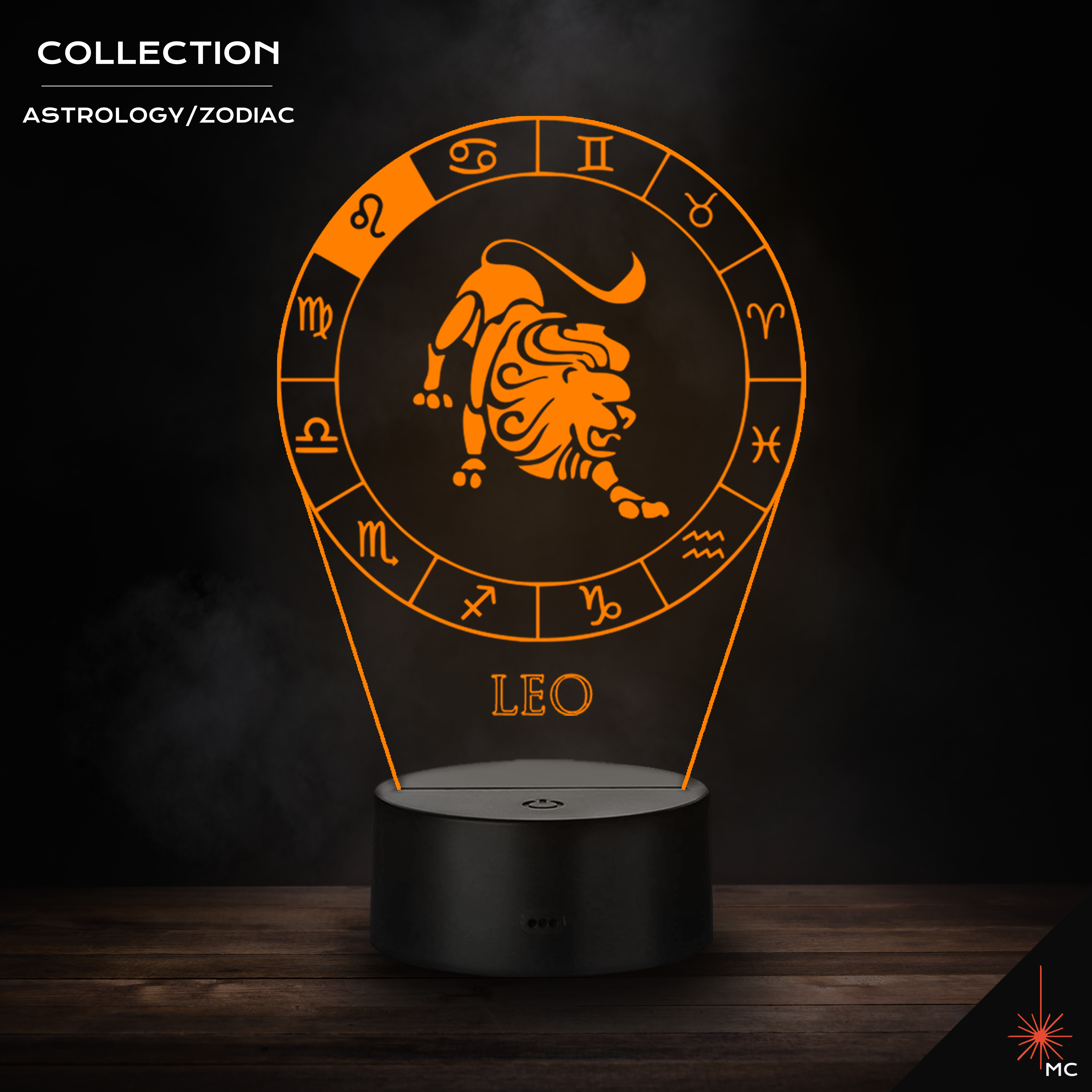 LED Lamp - Leo (Astrology / Zodiac)
