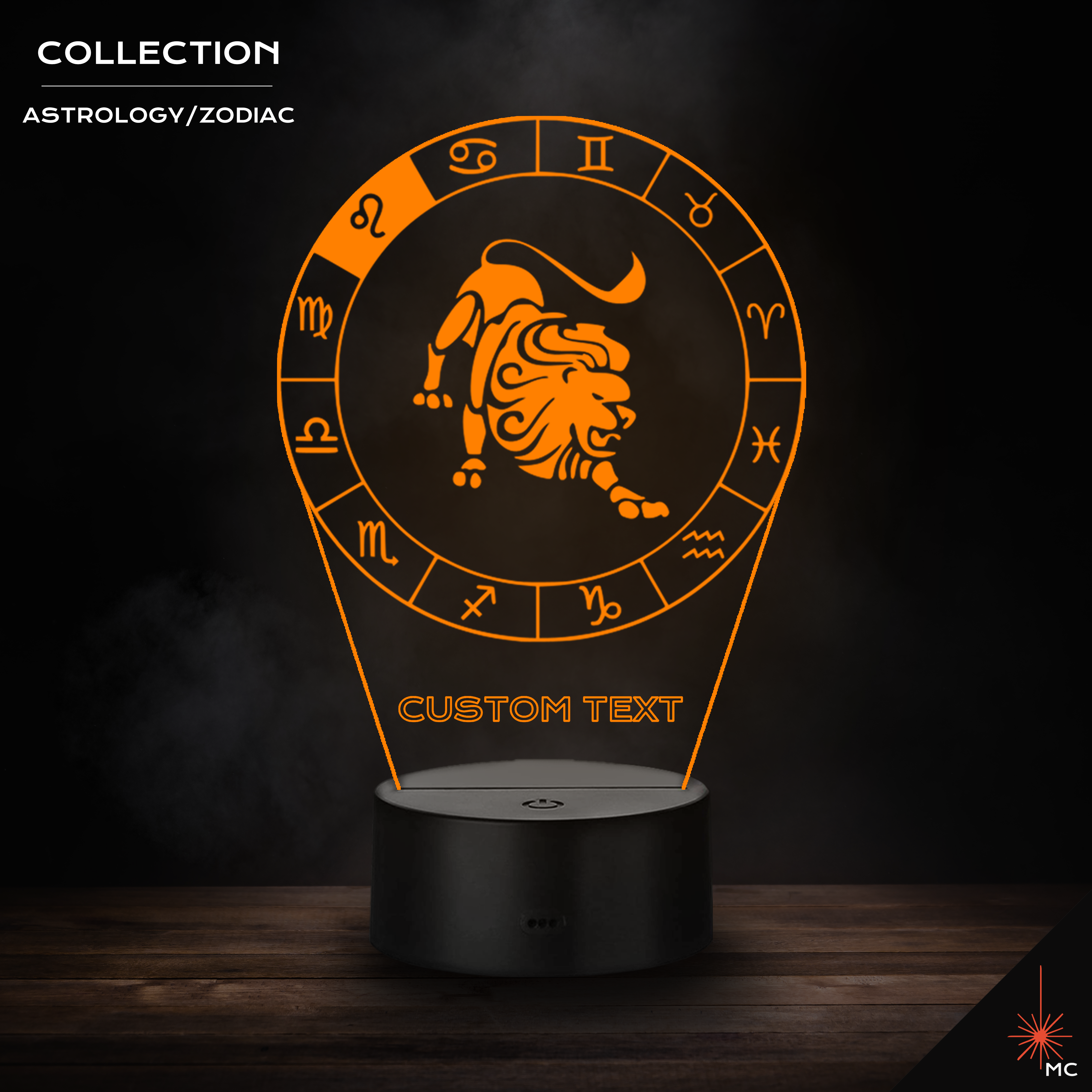 LED Lamp - Leo (Astrology / Zodiac)