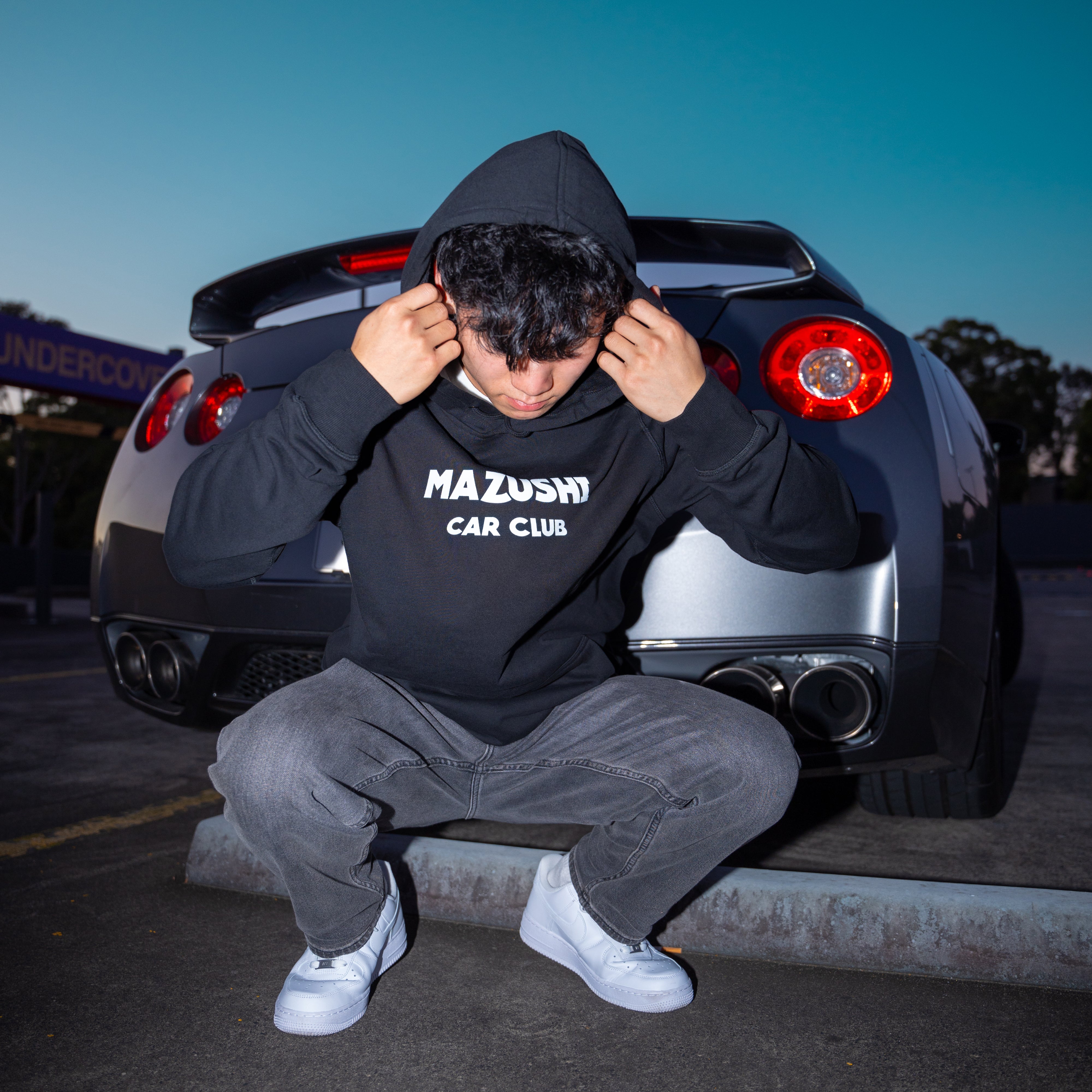 Mazushi Car Club Hoodie