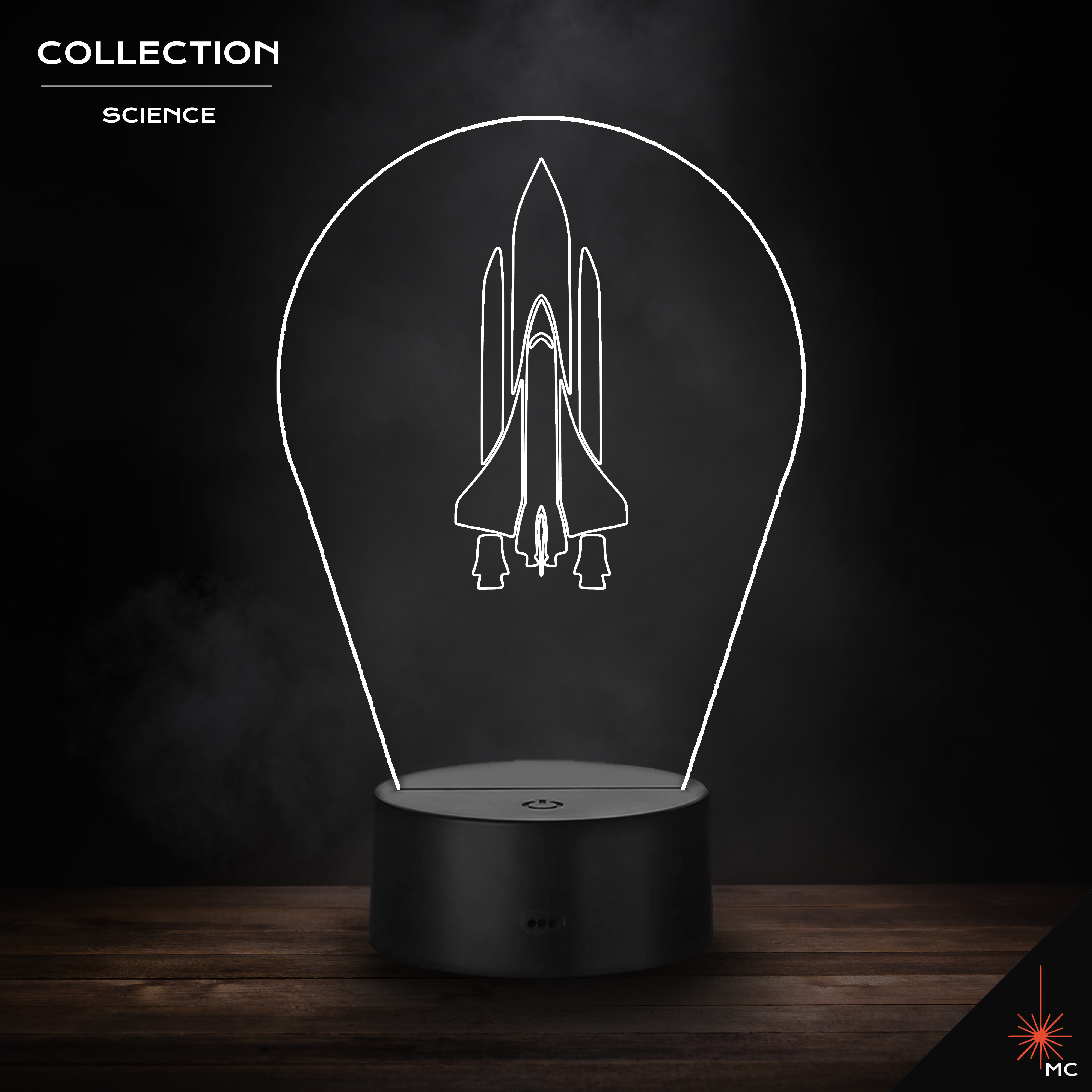 LED Lamp - Space Shuttle (Science)