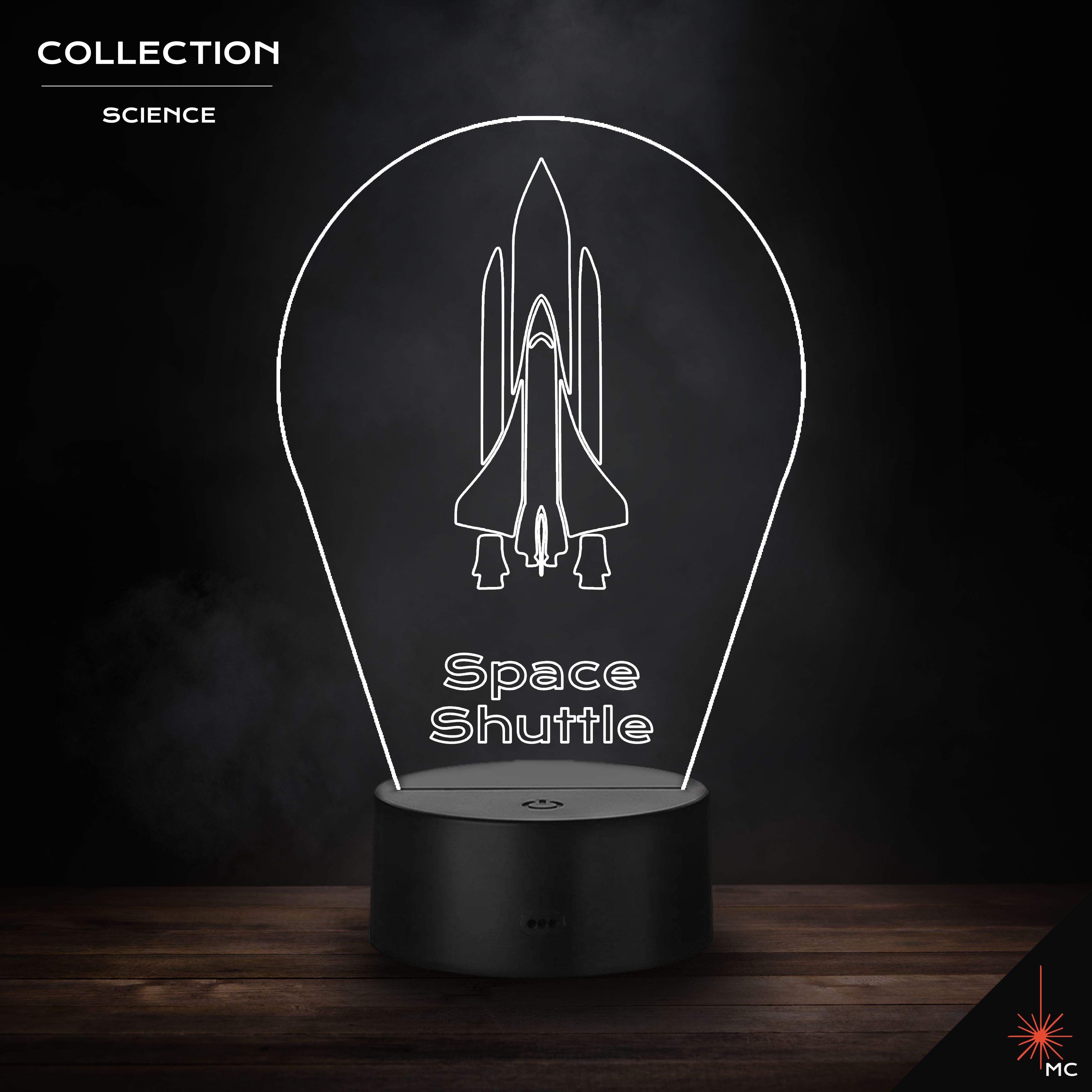 LED Lamp - Space Shuttle (Science)
