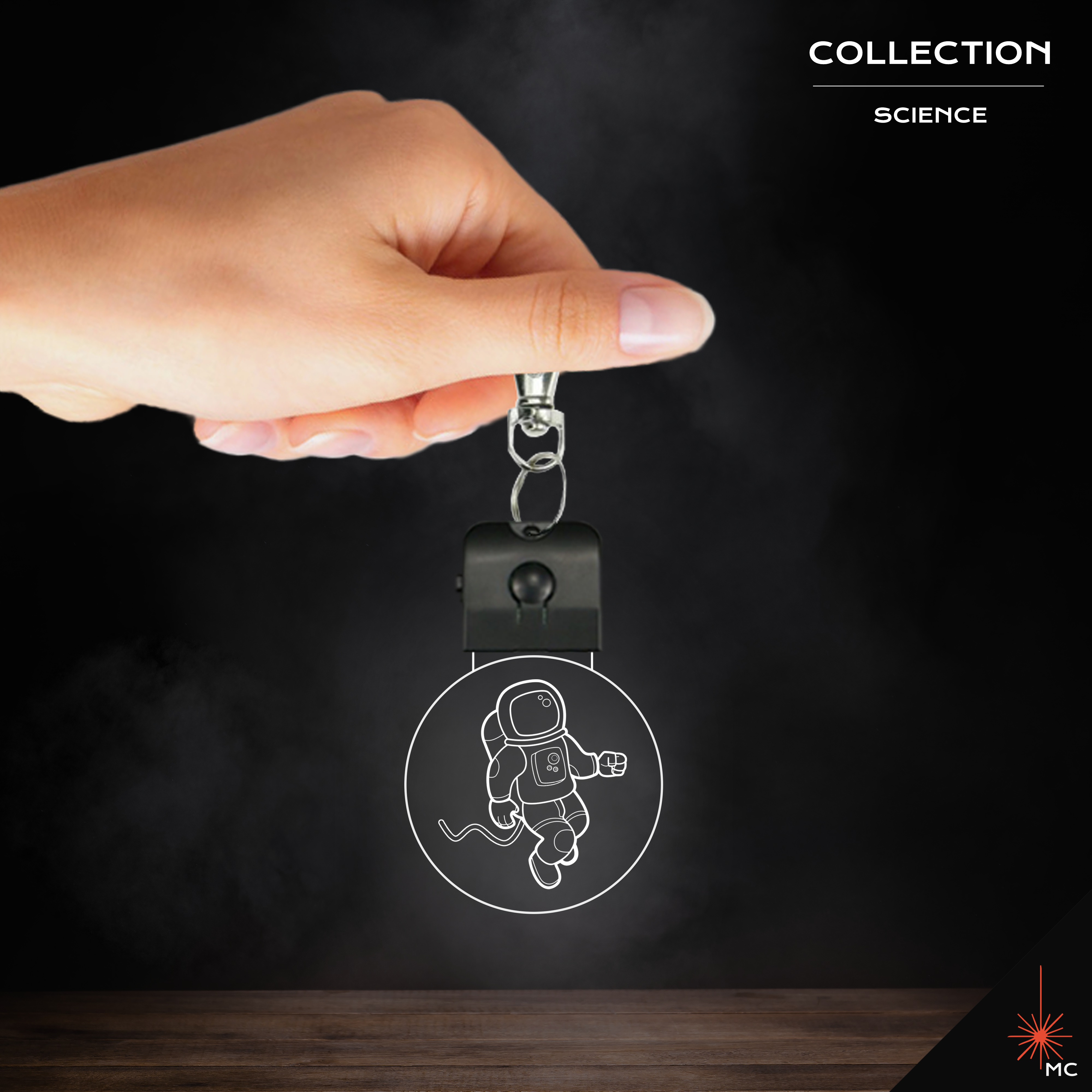 LED Keychain - Astronaut (Science)