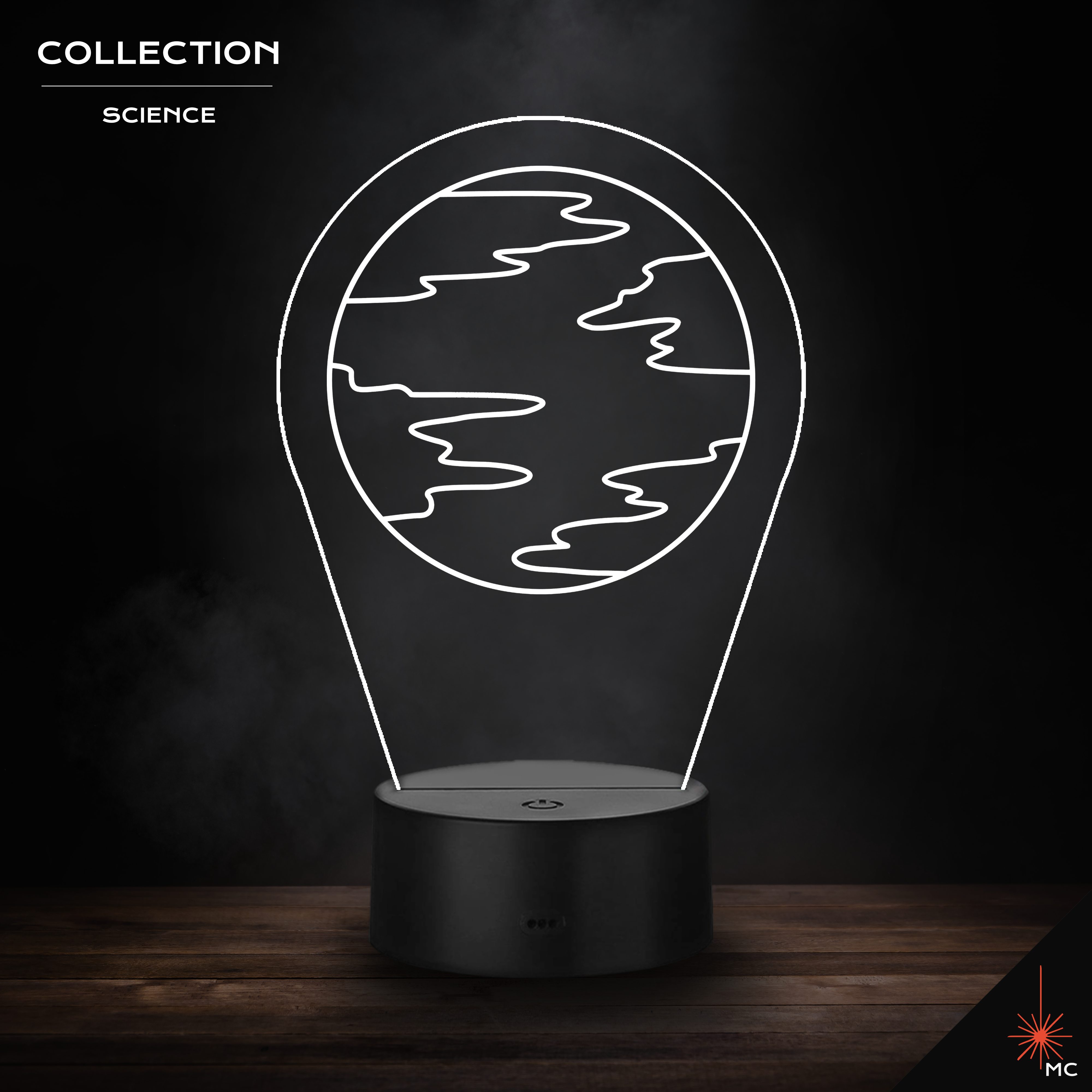 LED Lamp - Mercury [Planet] (Science)