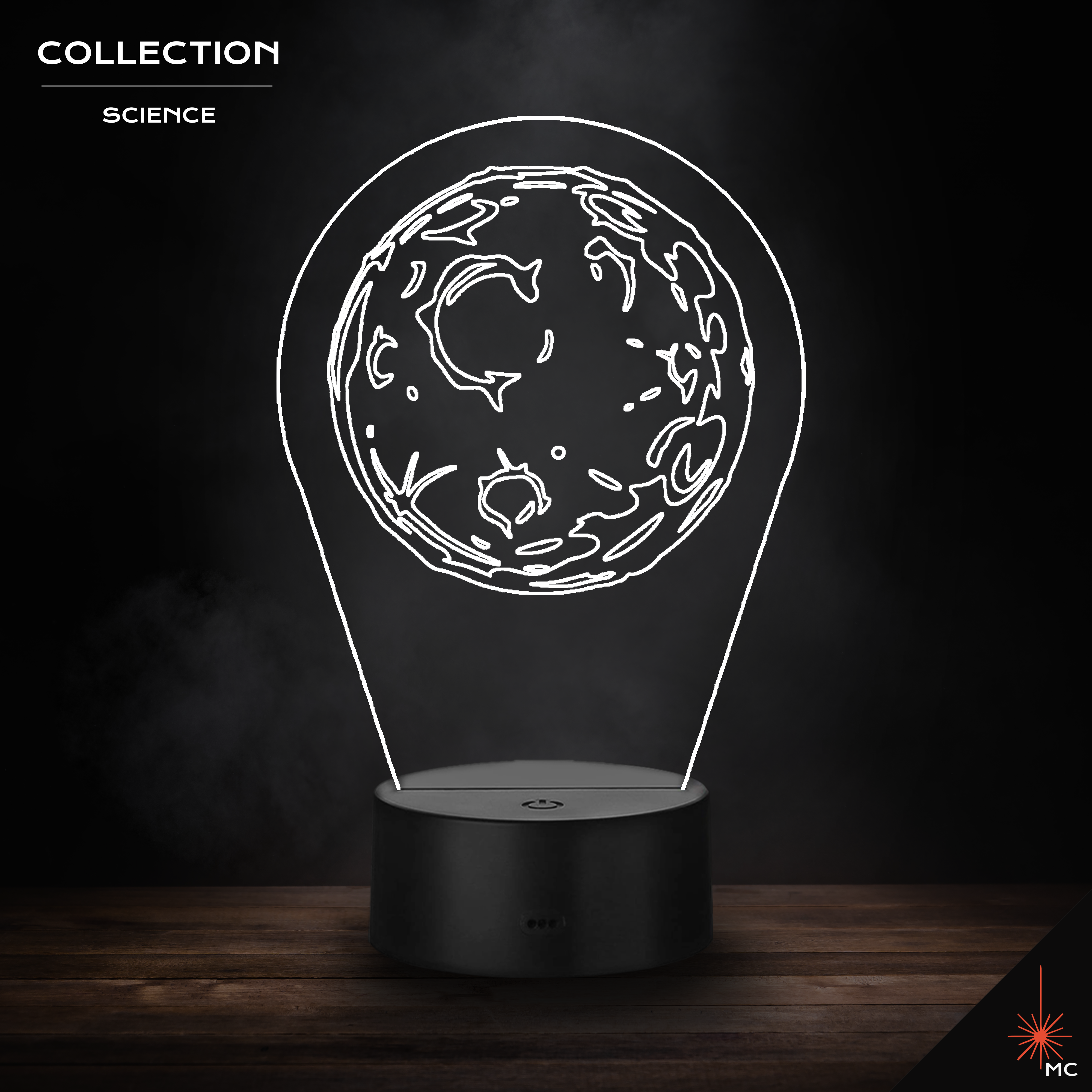 LED Lamp - Moon (Science)