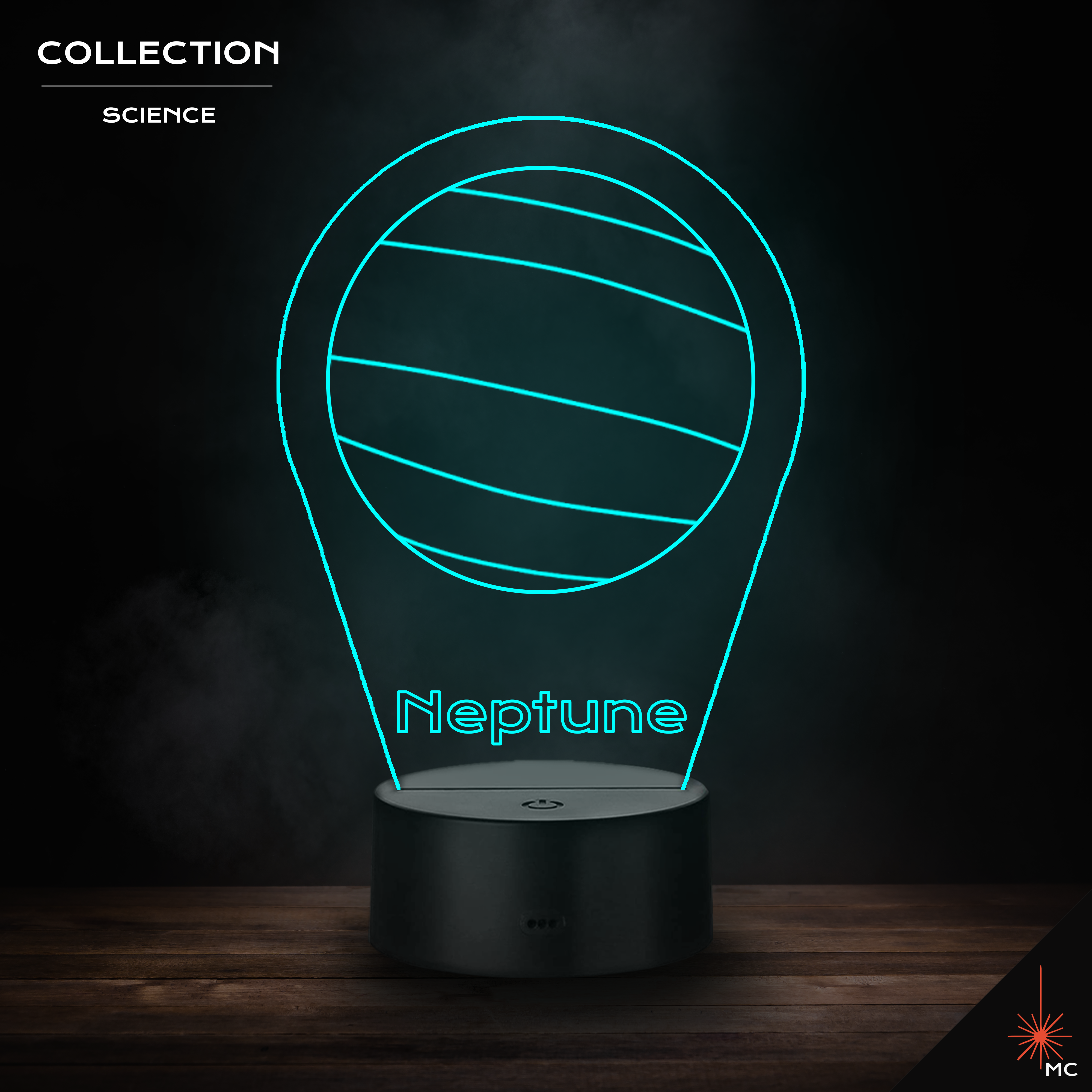 LED Lamp - Neptune [Planet] (Science)