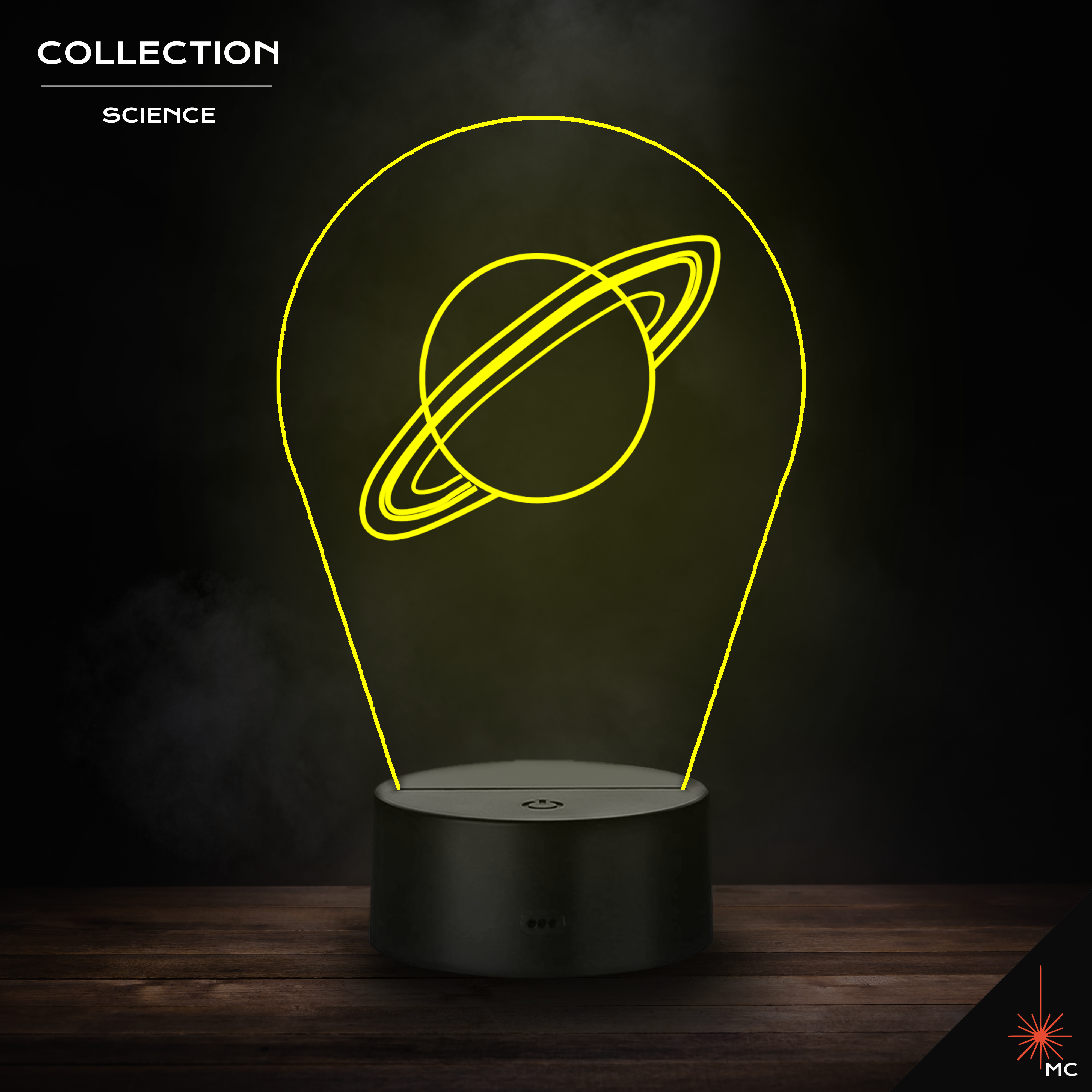 LED Lamp - Saturn [Planet] (Science)