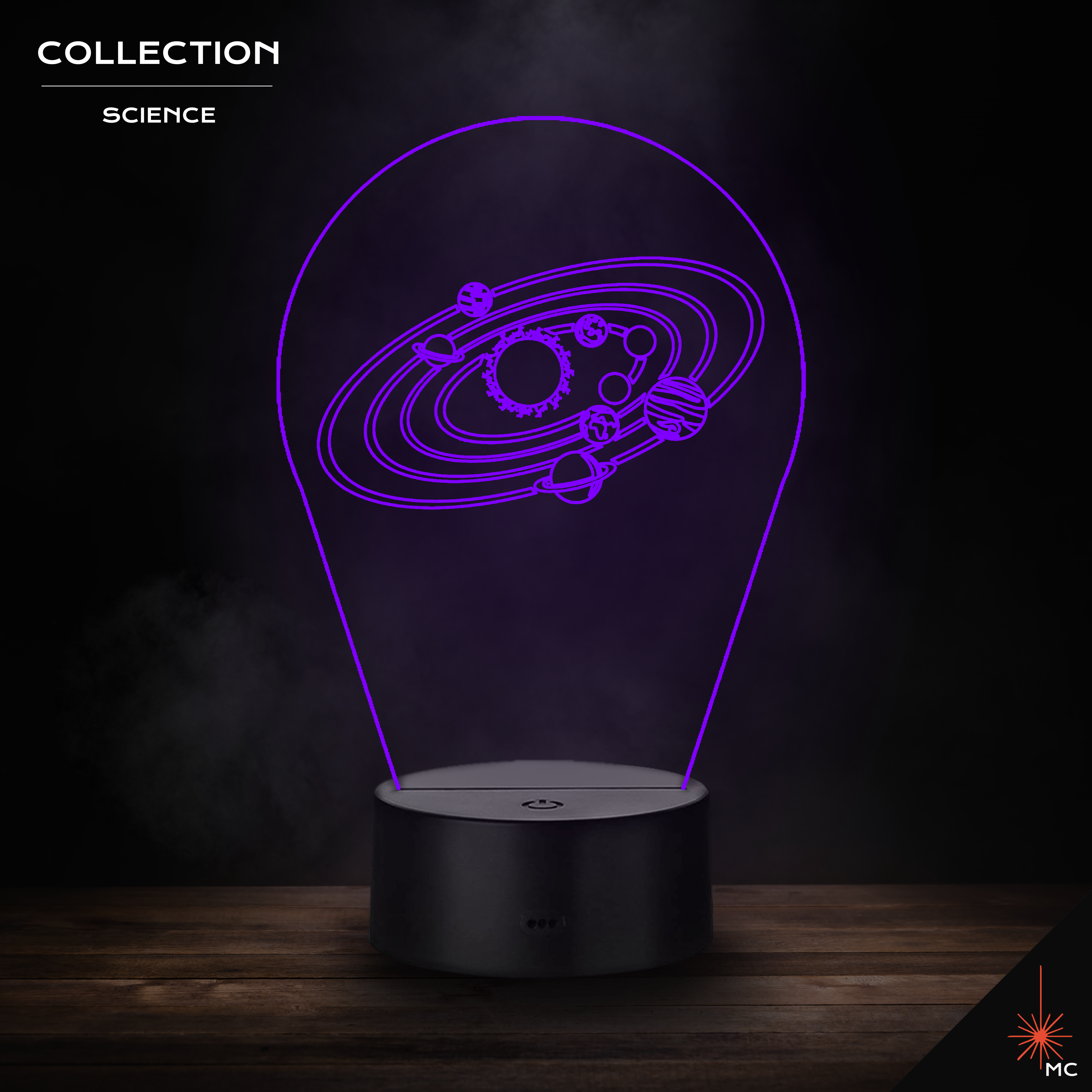 LED Lamp - Solar System (Science)