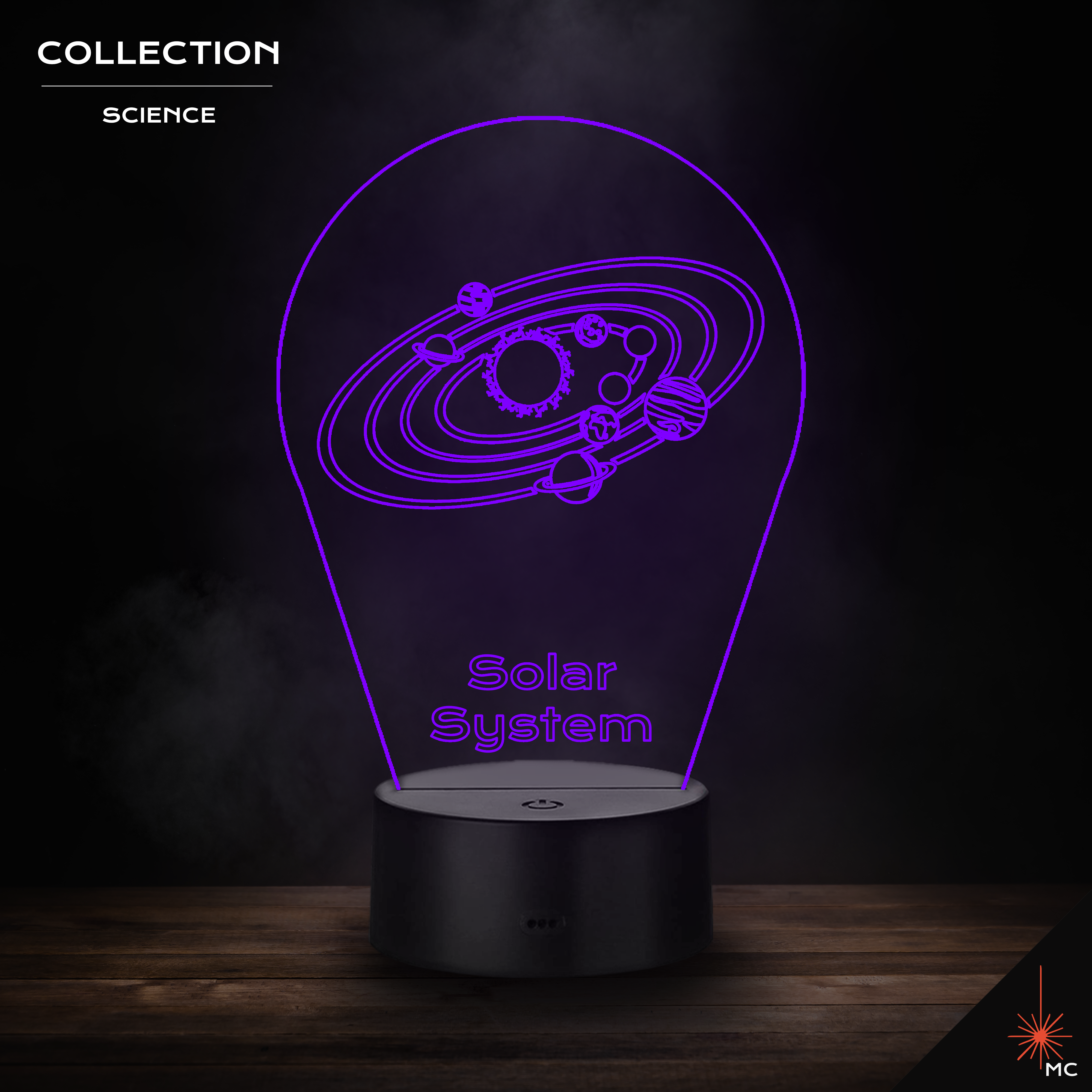 LED Lamp - Solar System (Science)