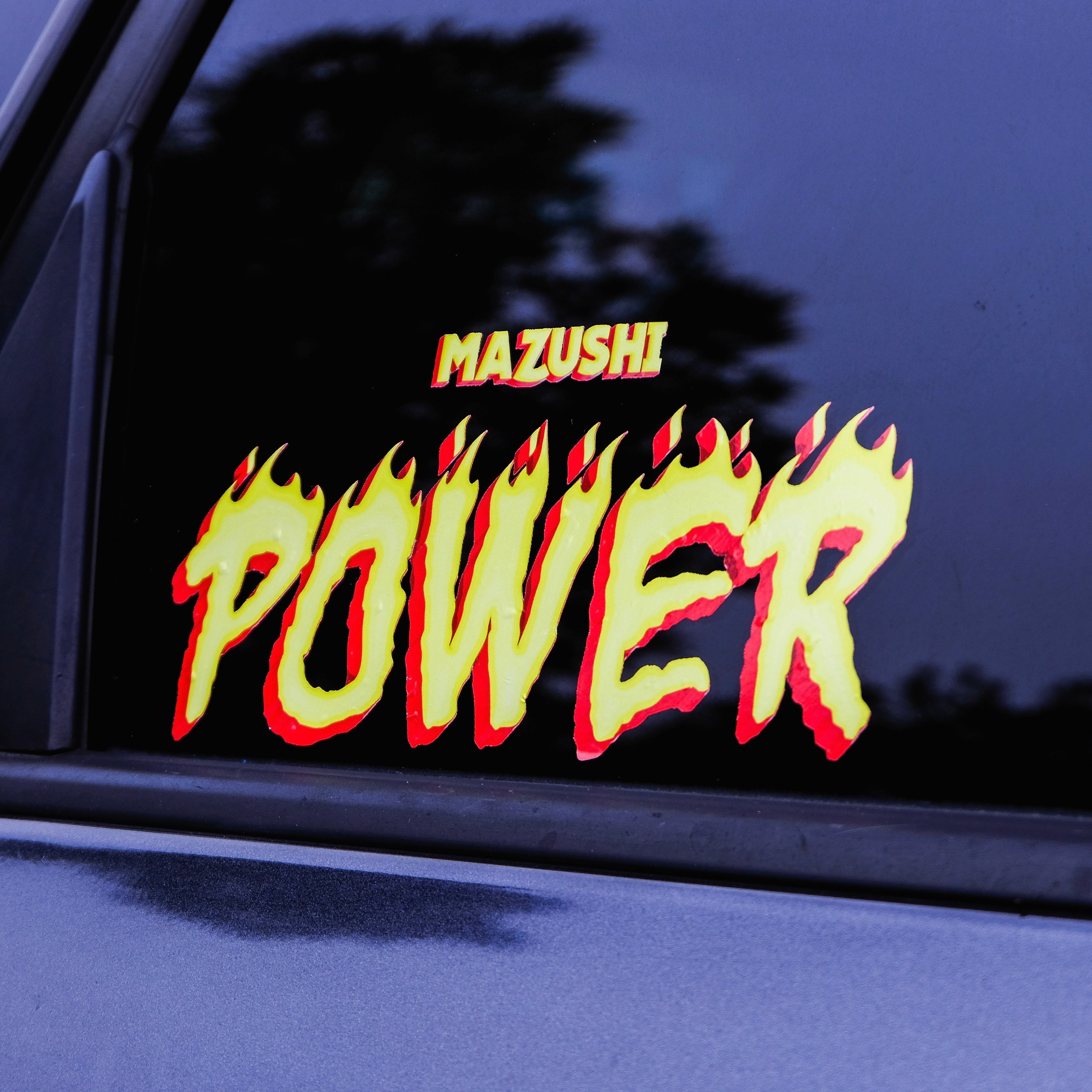 Mazushi Power Sticker - Mazushi